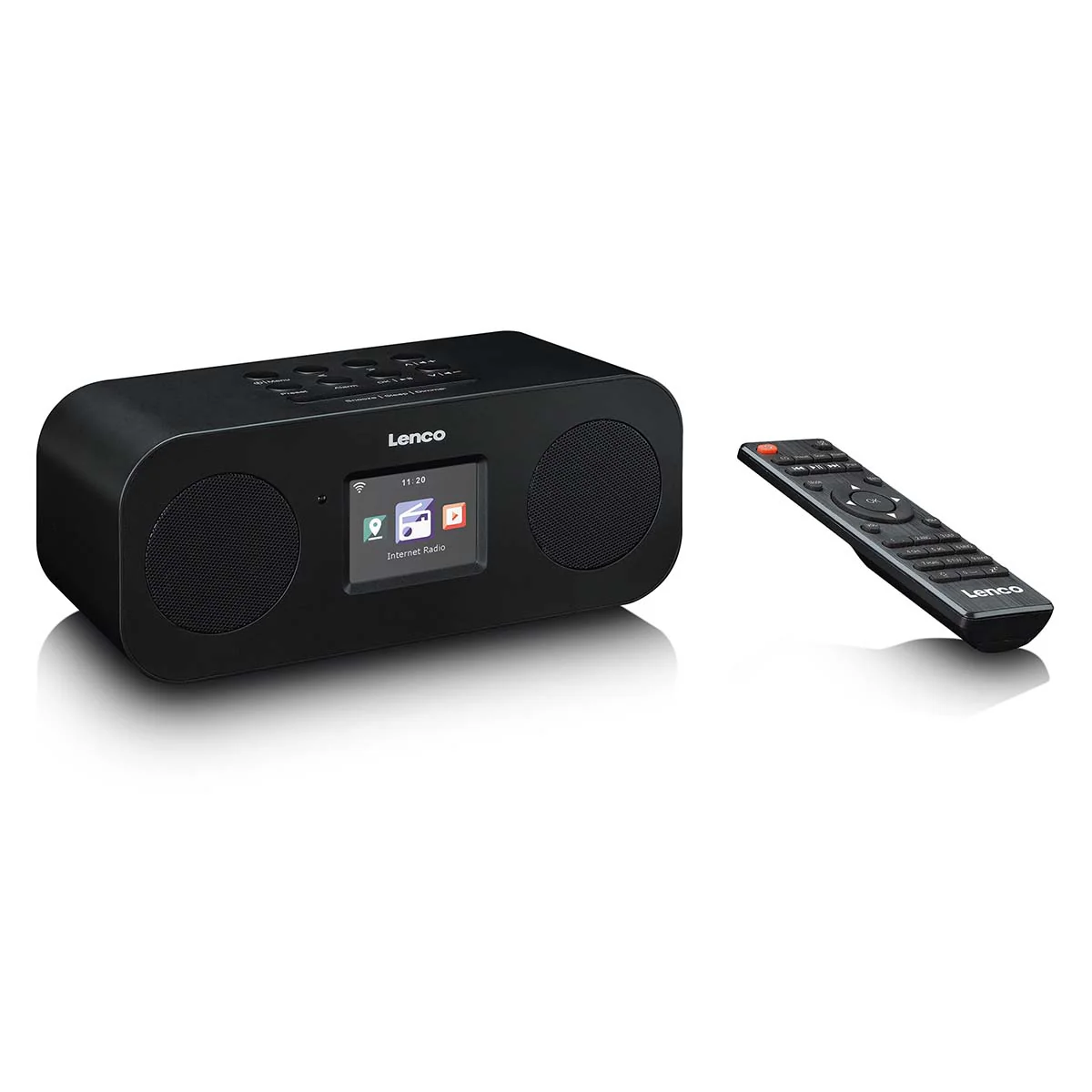 LENCO DIR-121BK - Stereo internetradio met DAB+, FM en Bluetooth® - Zwart - Image 4