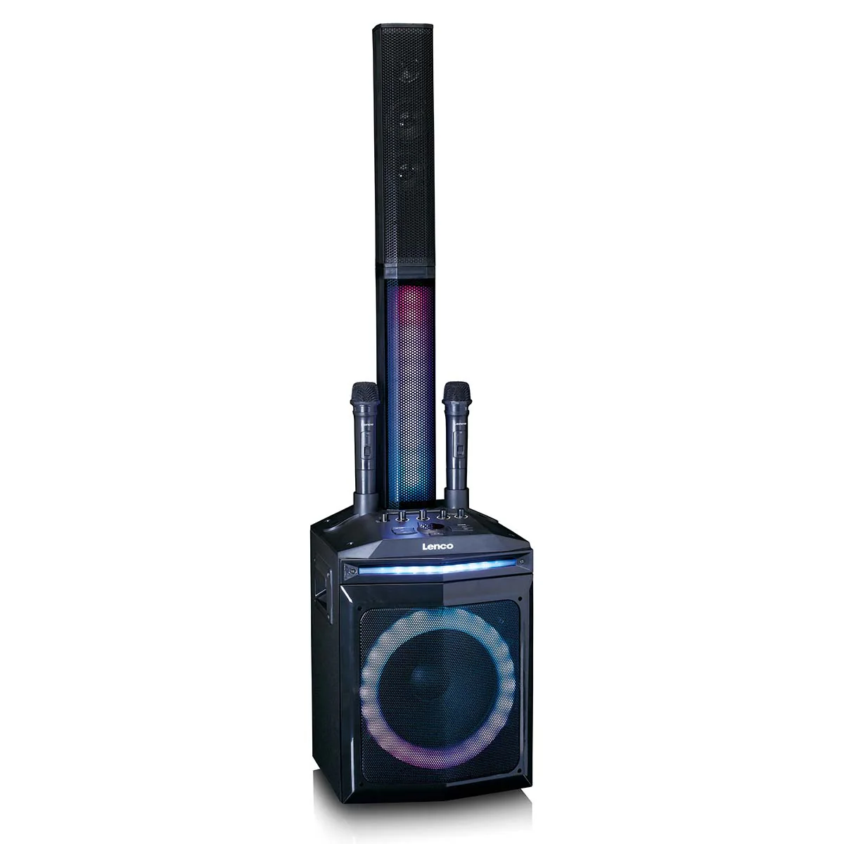 LENCO - PA-220BK - PA met Subwoofer en afneembare tweeter kolom - Image 7
