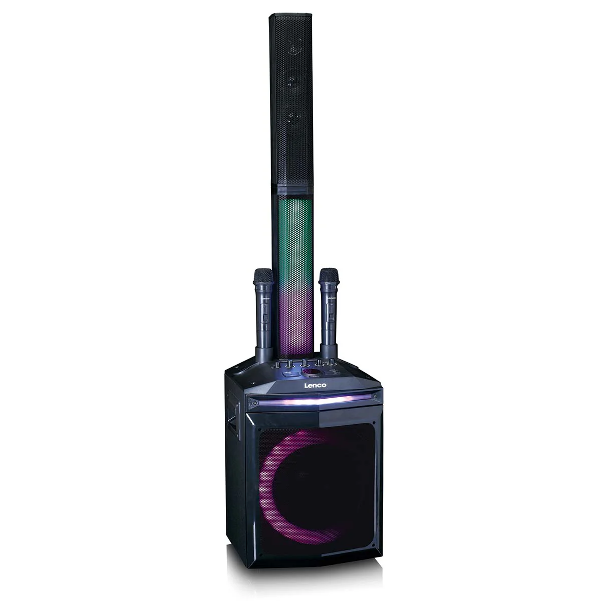 LENCO - PA-220BK - PA met Subwoofer en afneembare tweeter kolom - Image 9