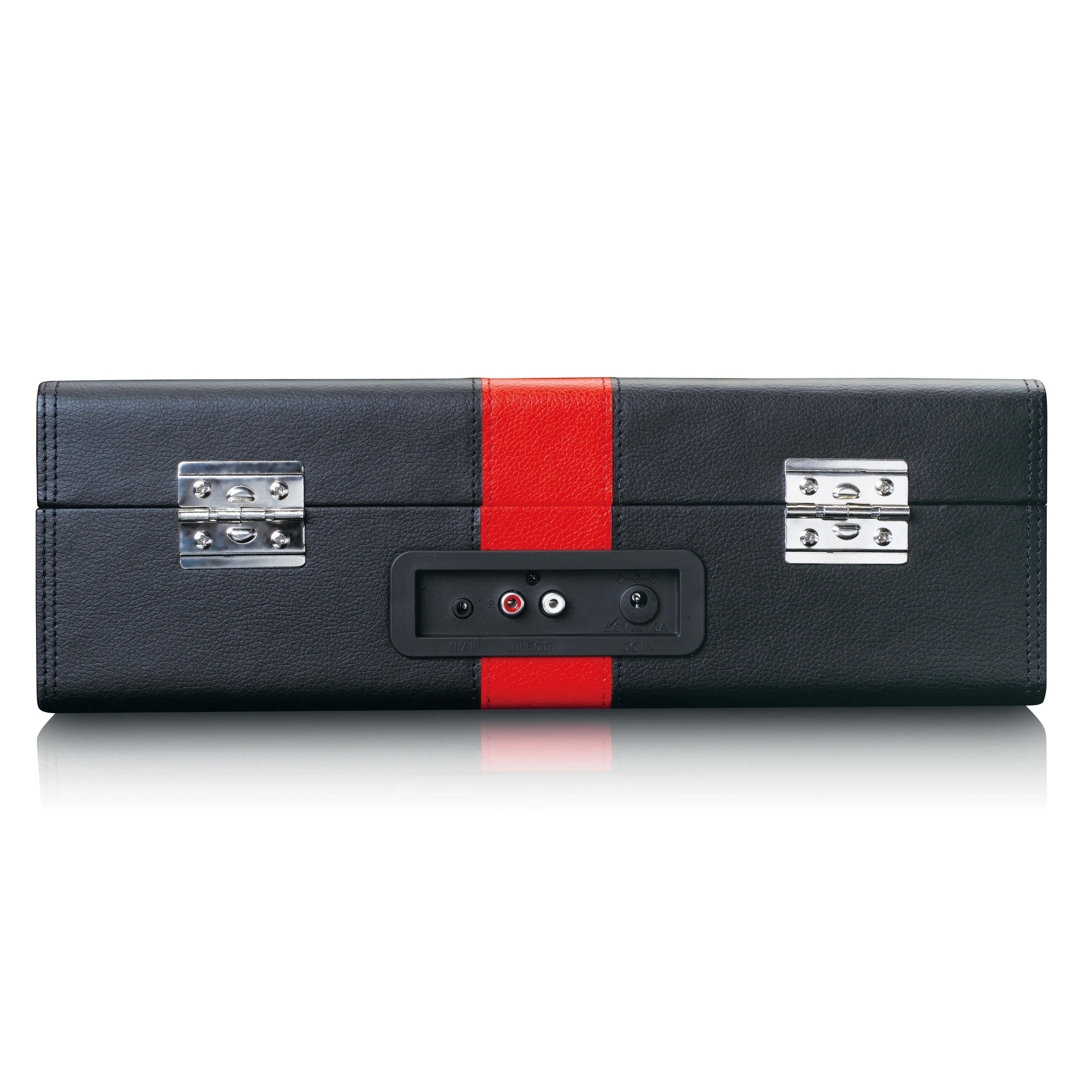 CLASSIC PHONO TT-110BKRD - Platenspeler met Bluetooth® ontvangst en ingebouwde speakers - Zwart Rood - Image 4